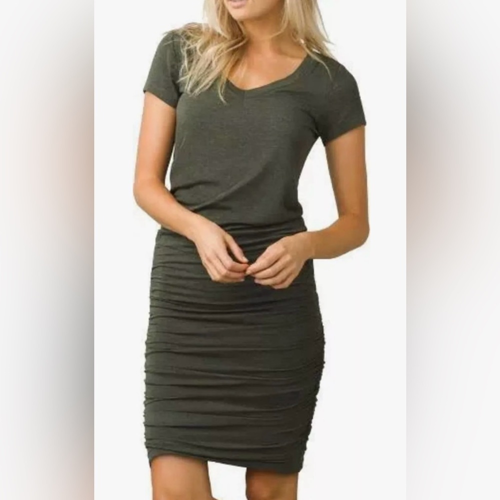 Prana Foundation Dress in Slate Heather size Small